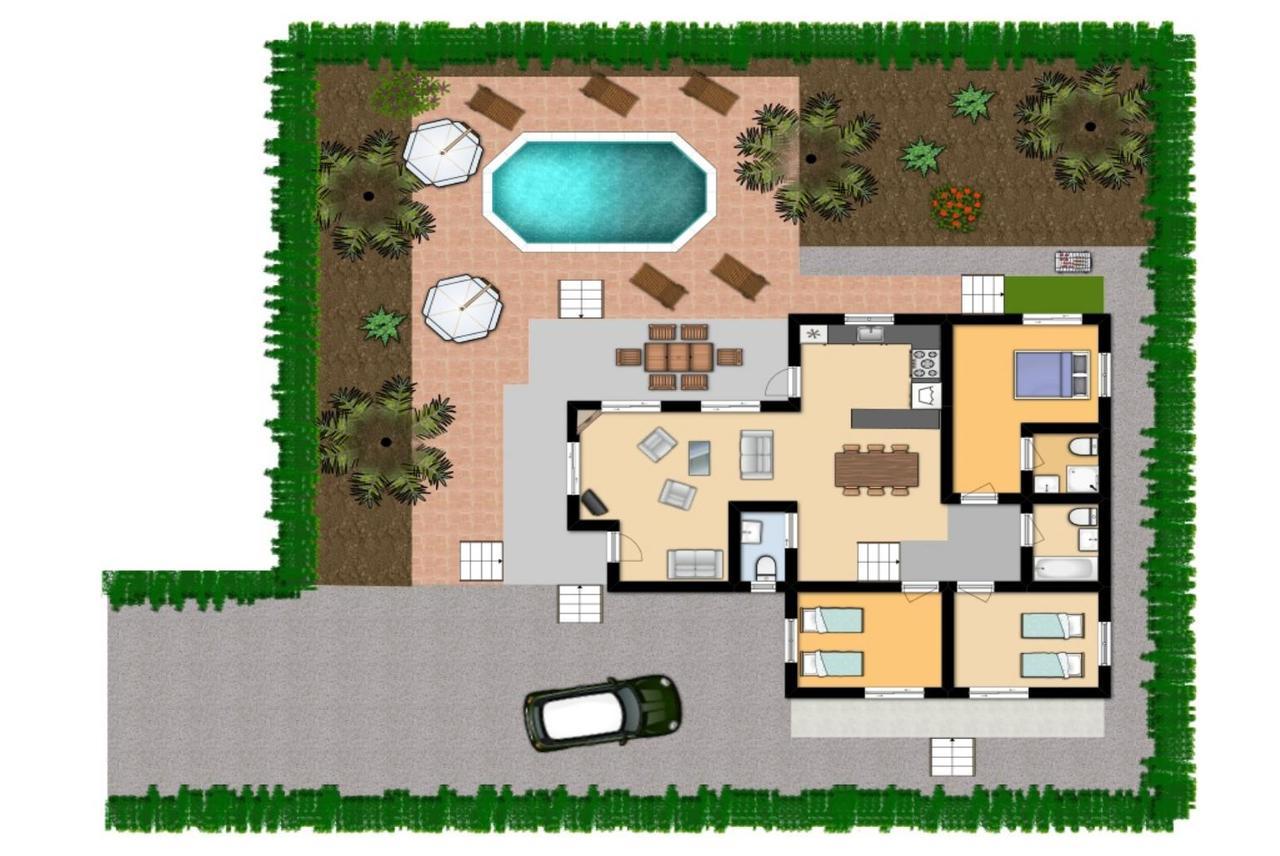 Villa Chrystalla Neo Chorio Dış mekan fotoğraf